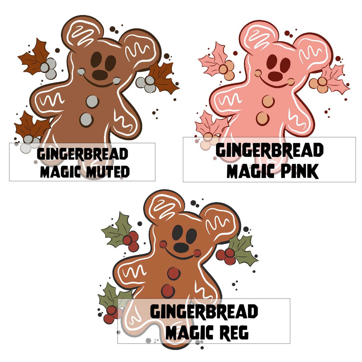 Gingerbread Magic PNG