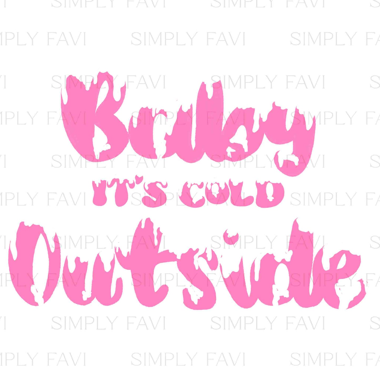 Baby It's Cold Outside | PNG Set of 6