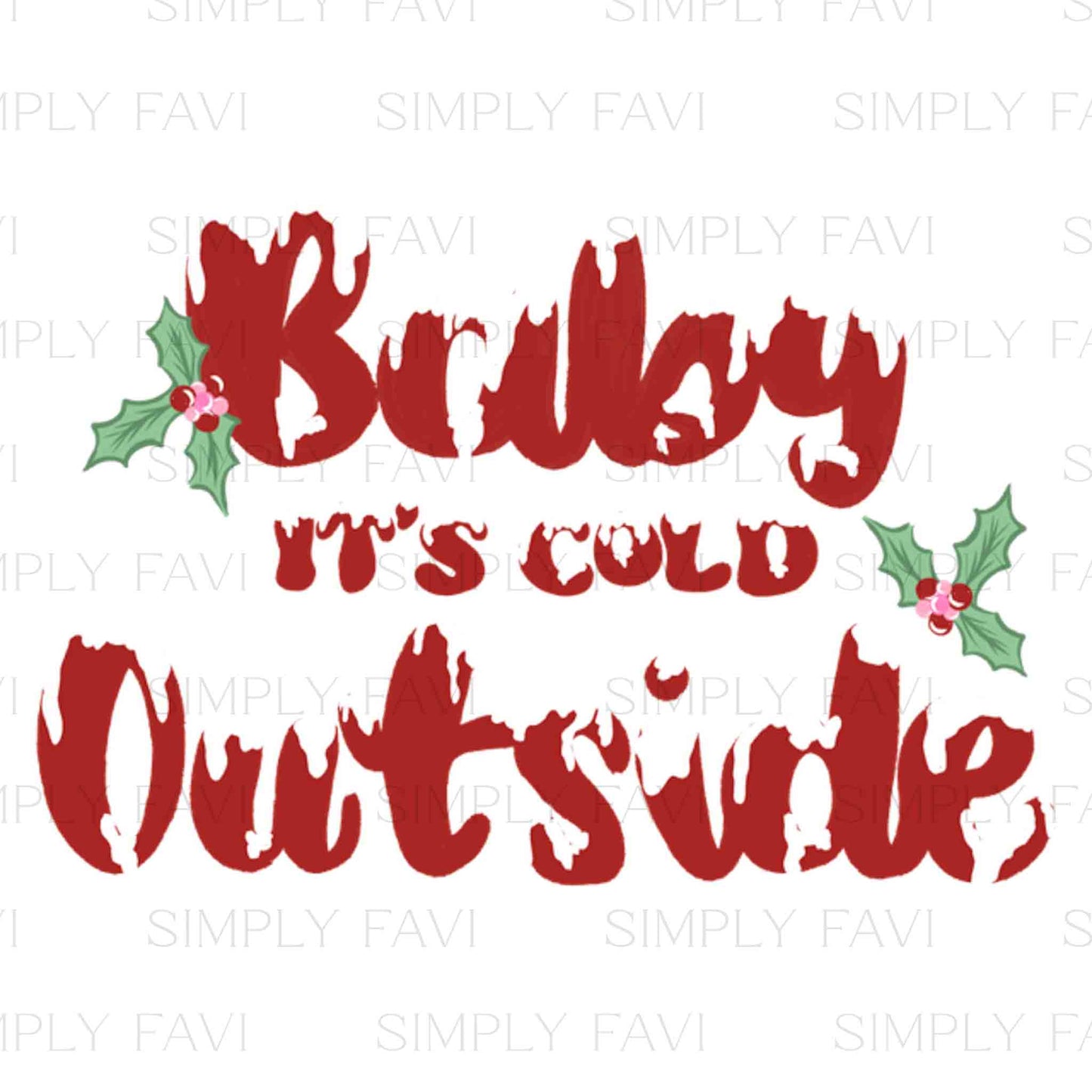 Baby It's Cold Outside | PNG Set of 6