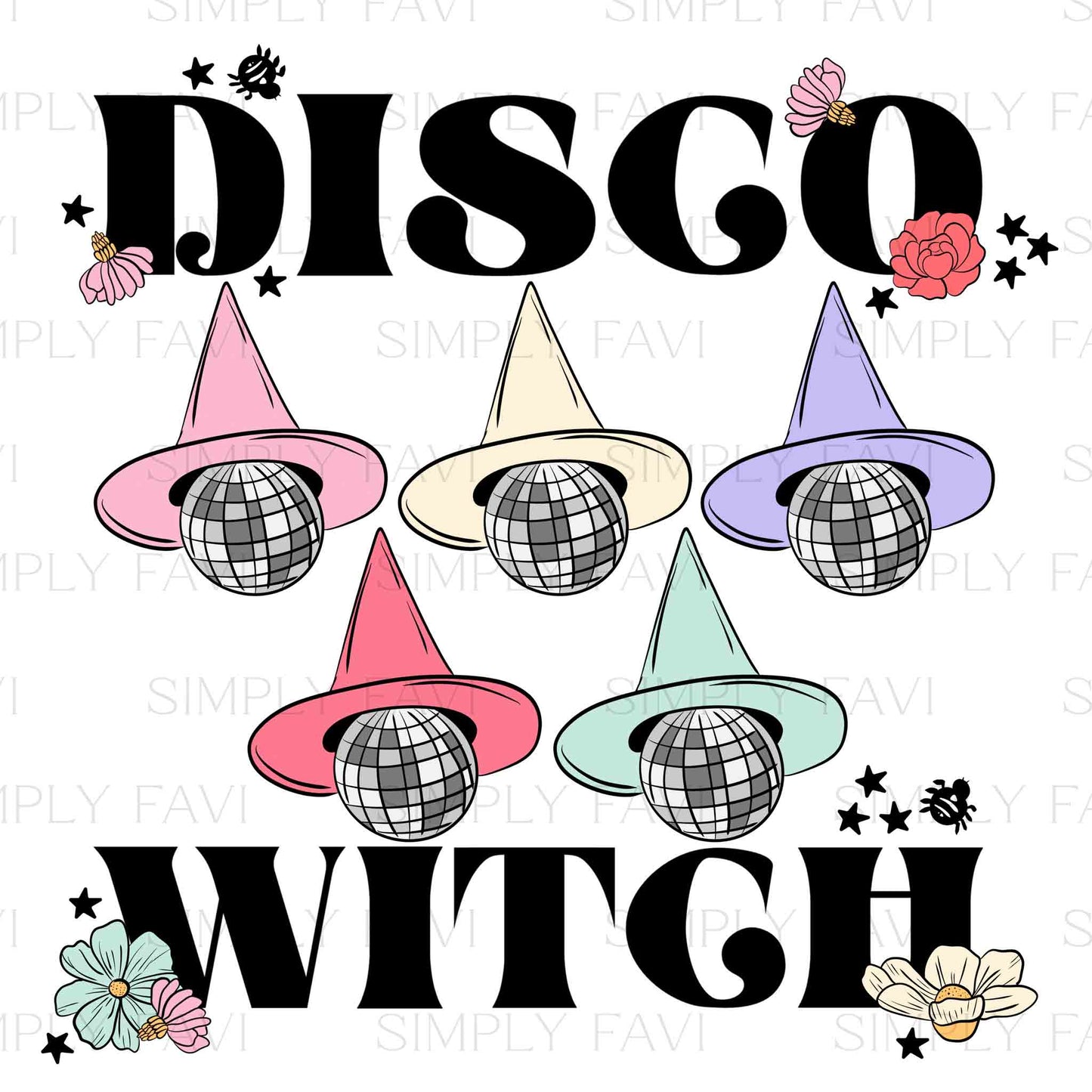 Disco Witch PNG