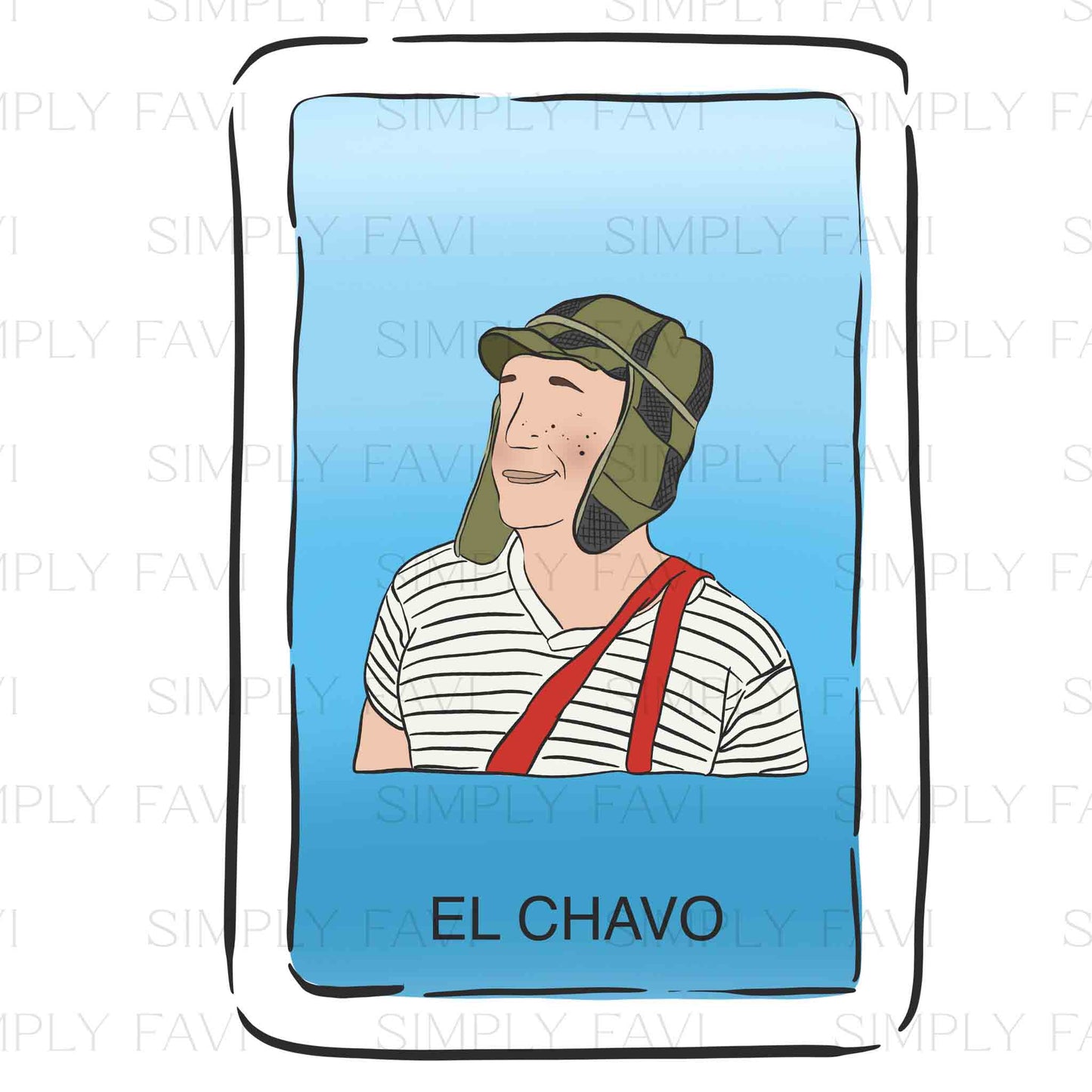 El Chavo Loteria Cards Set of 10 | Limited | *Small Shops Only*