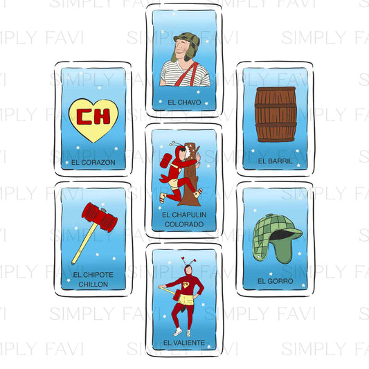 El Chavo Loteria Star Cards | Limited | *Small Shops Only*