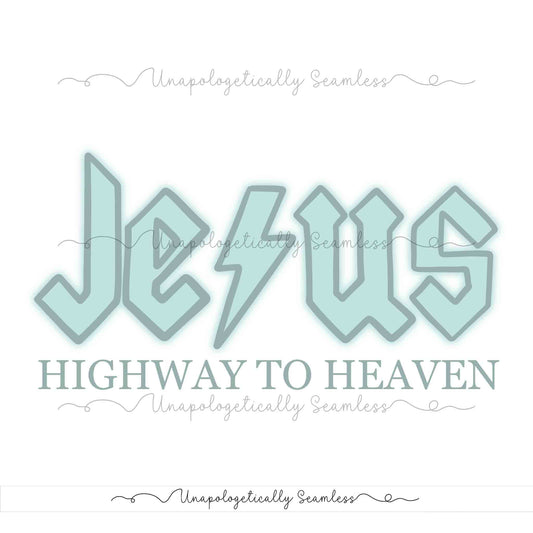 Highway to Heaven Blue PNG