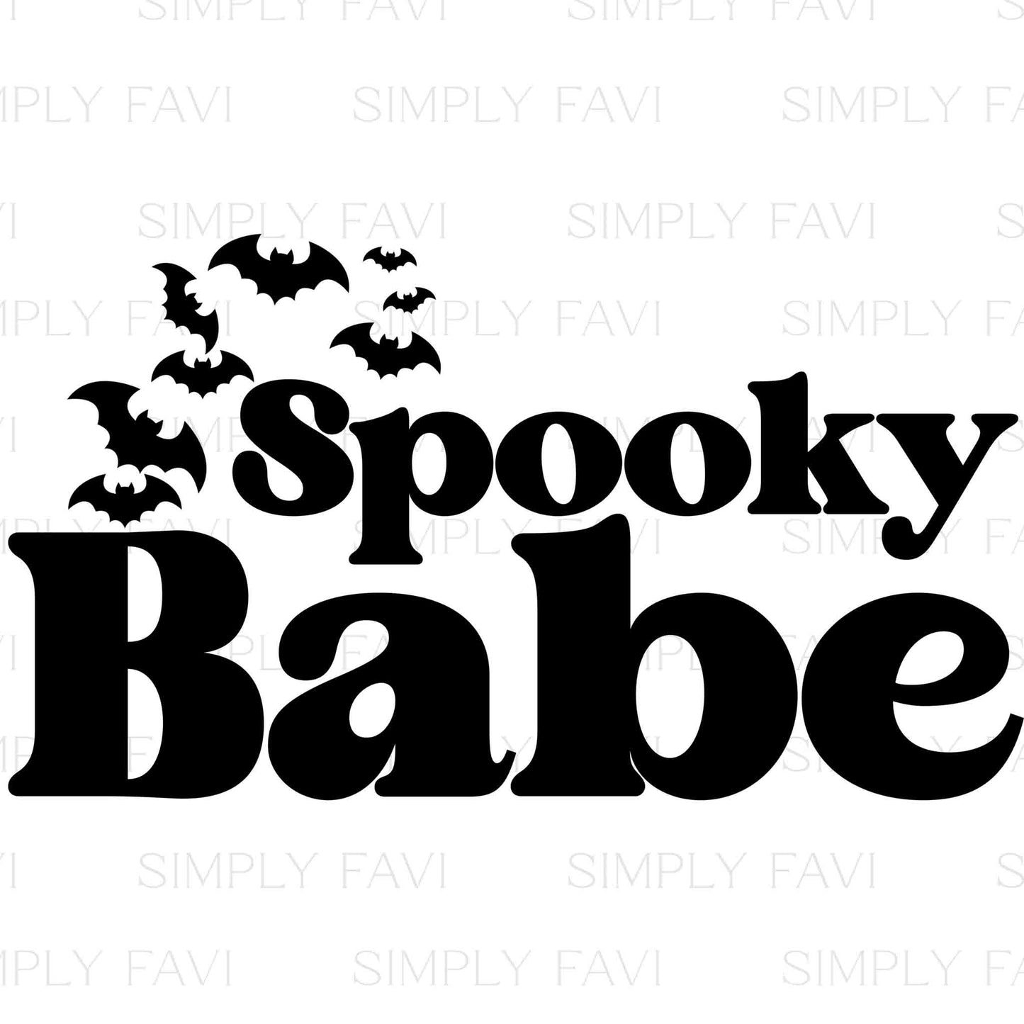 Spooky Babe PNG (set of 9)