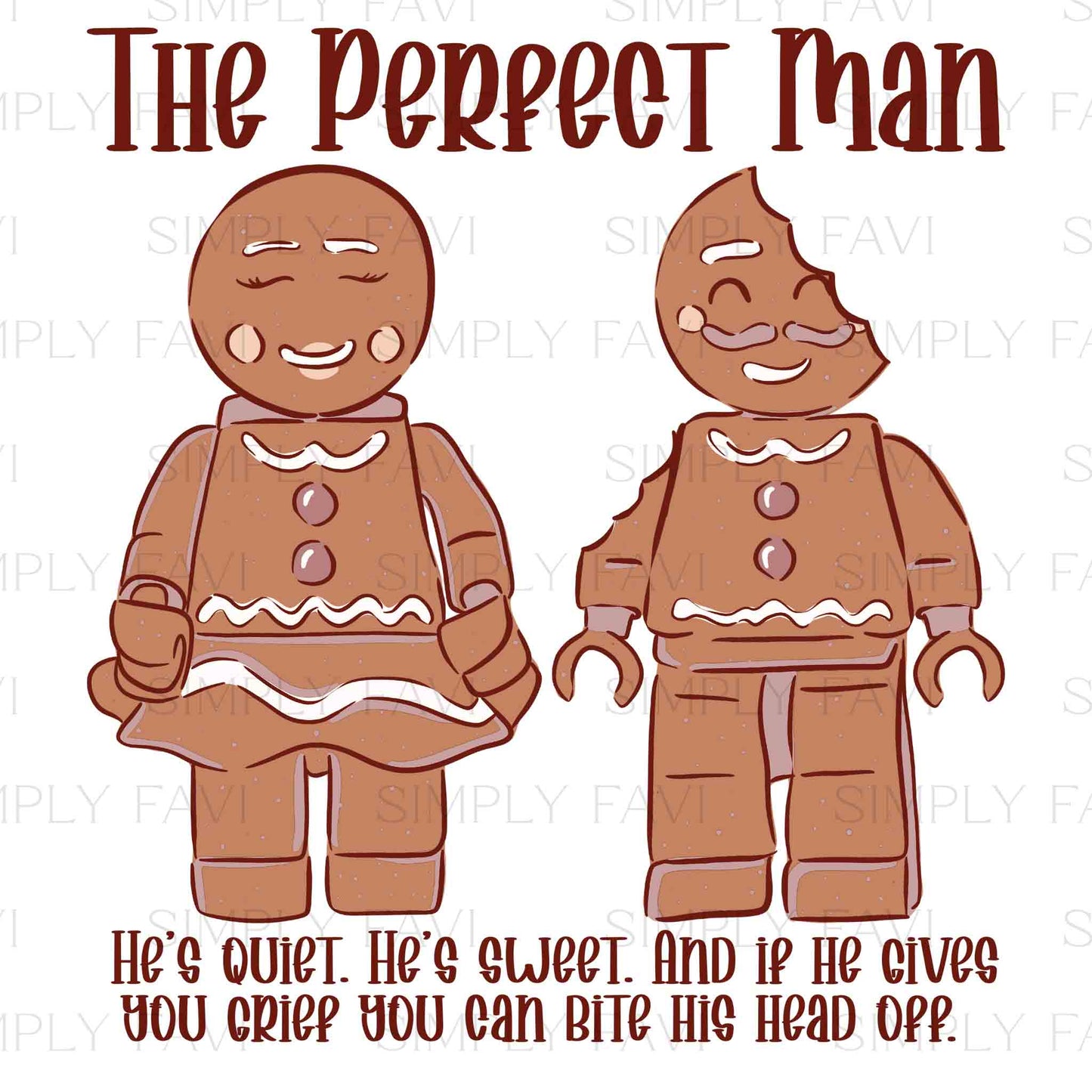 The Perfect Man PNG (set of 2)