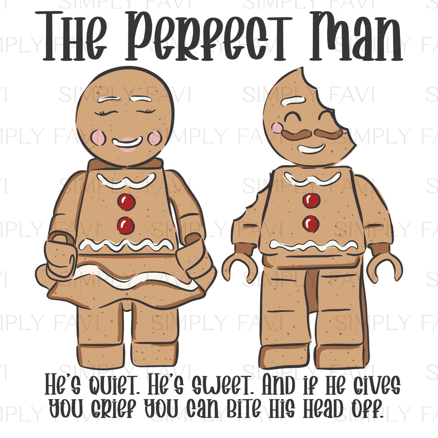 The Perfect Man PNG (set of 2)