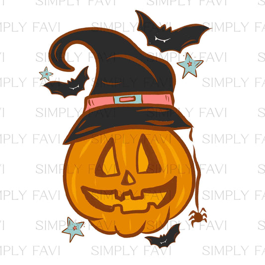 Witchy Pumpkin PNG