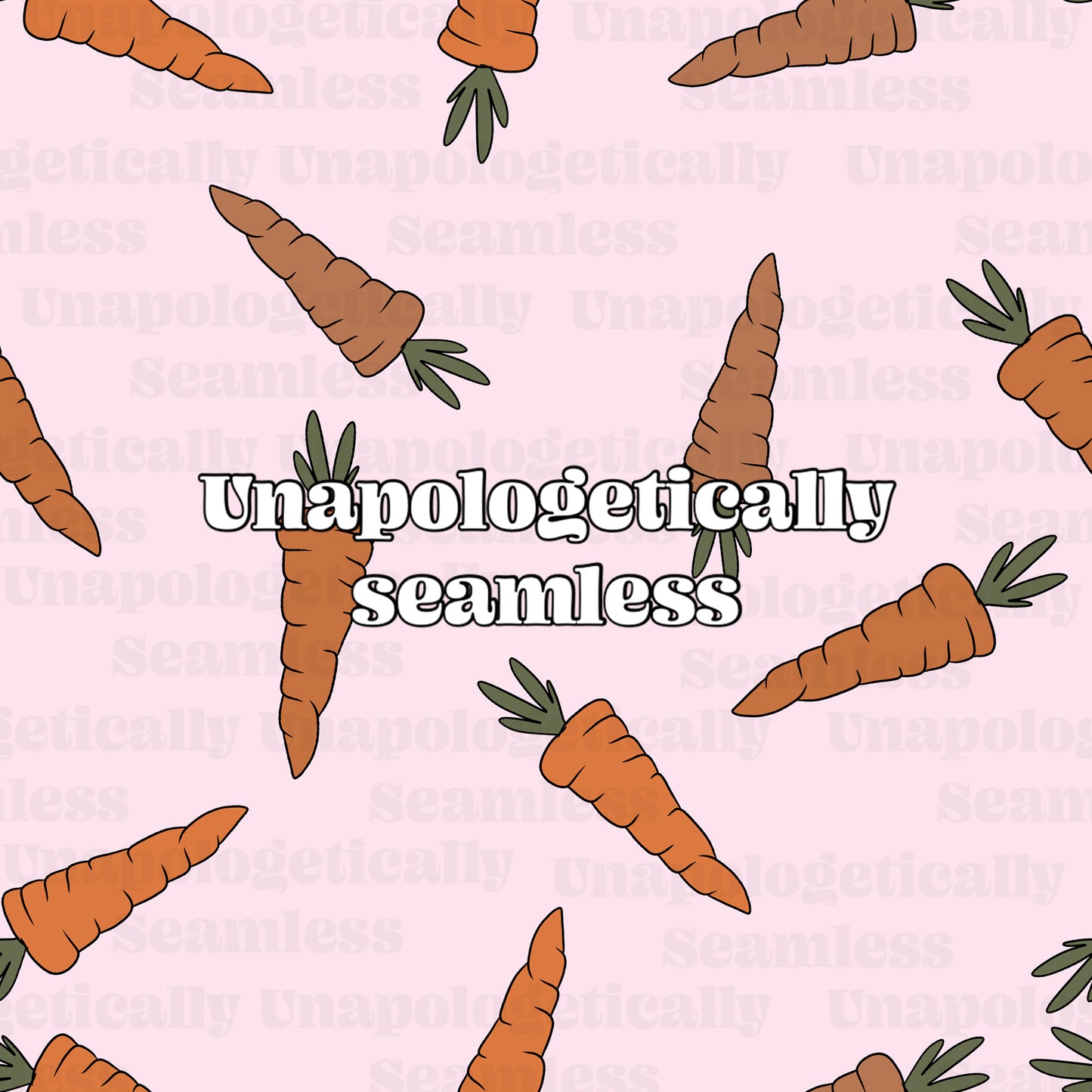 Muted Bunny Carrots Pink