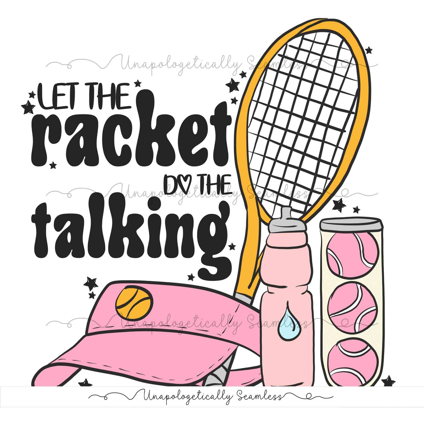 Let the Racket Talk PNG