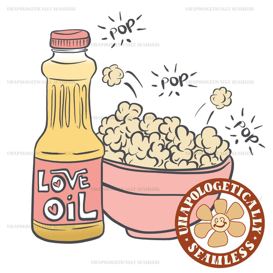Love Oil Pink PNG