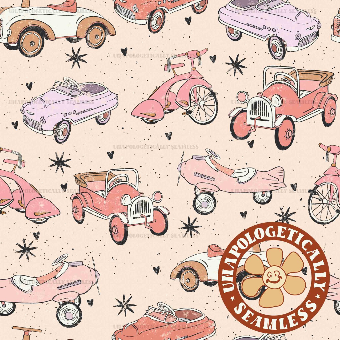 Vintage Pink Rides
